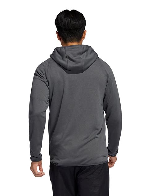 adidas herren prime kapuzentop grau|ADIDAS Herren Kapuzenjacke FreeLift Prime grau .